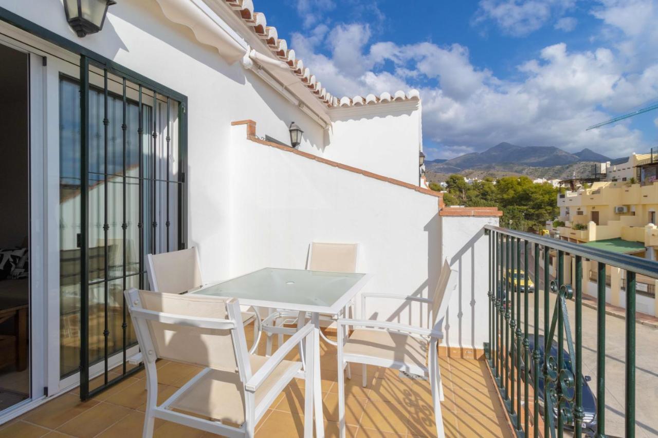 Appartamento Apt Nerja Chimenea With Ocean View, A/C, & Fiber Esterno foto